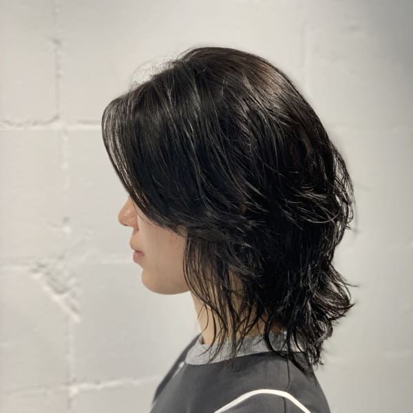 ウルフレイヤー☆ニュアンスパーマ