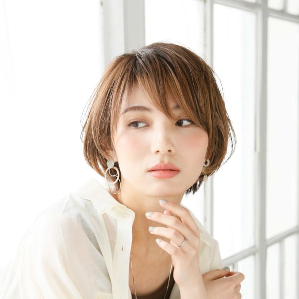 こなれショートボブ
