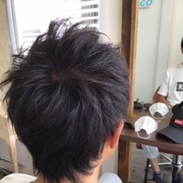 メンズのオススメ順 ウルフ ショートの髪型 ヘアスタイル 楽天ビューティ メンズのオススメ順 ウルフ ショートの髪型 ヘアスタイル 楽天ビューティ