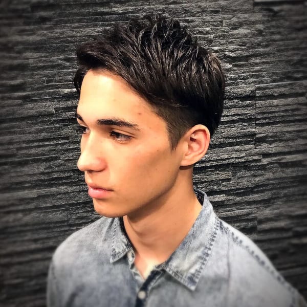 人気のツーブロック☆かき上げsummerレイヤーショート☆