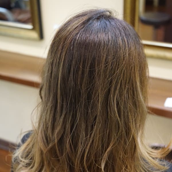 エアタッチナチュラルグラデーションカラー|hair GLOW