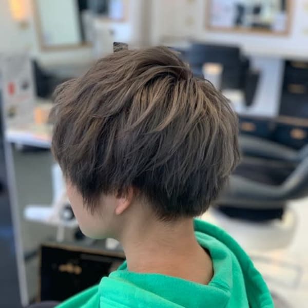 マッシュ グレーカラー