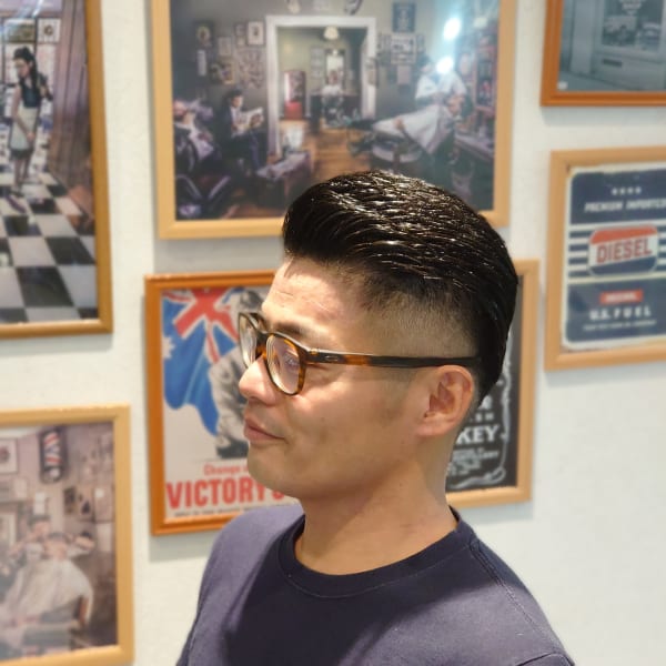 BLUET BarberShop×ショート