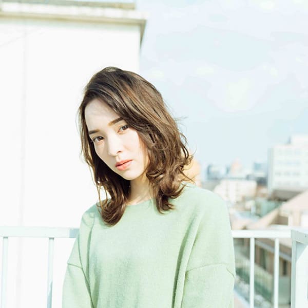 かきあげウェーブロブ