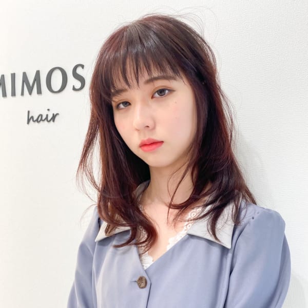 ヌーディーピンク|MIMOSA hair