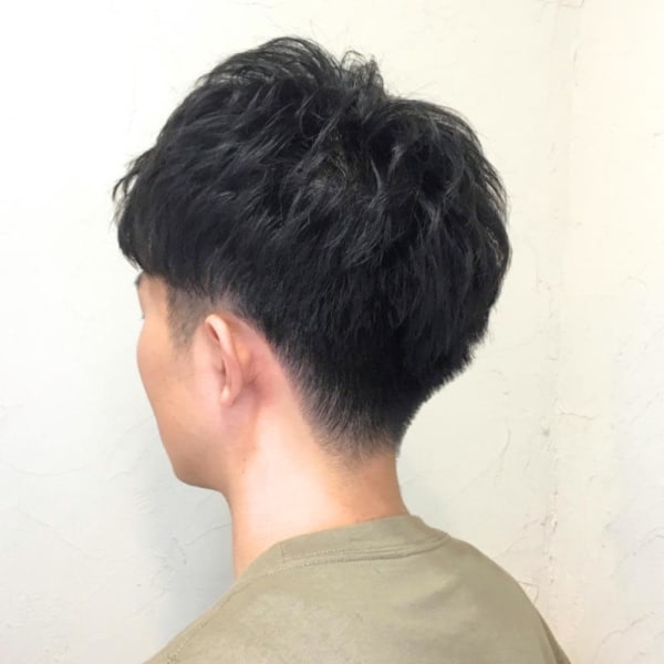 【reir下北沢】*マッシュショート+フェードネープレス*