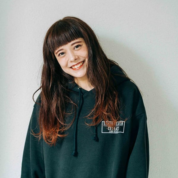 遊び心の裾カラー