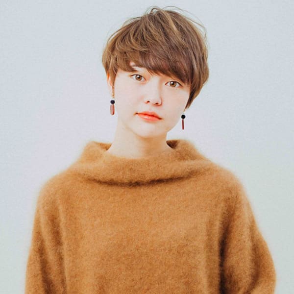 マッシュショートスタイル