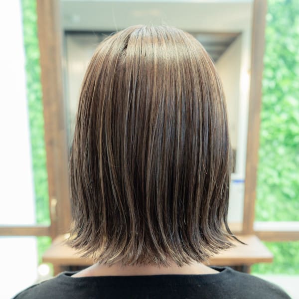 ☆外ハネボブにたっぷり細かくハイライト☆