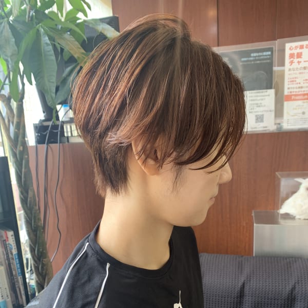 [QUALIS]ショートボブ/ショート/耳かけボブ