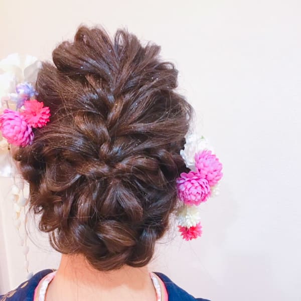 エムズ 成人式スタイル