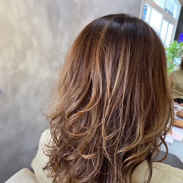 ウルフシルエットで長さを変えずにイメージチェンジ!