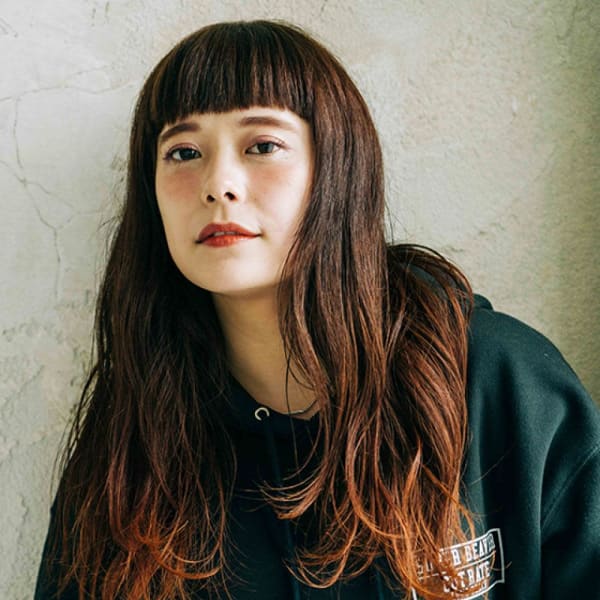 遊び心の裾カラー