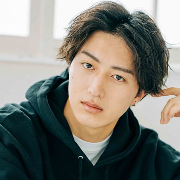 ミディアムメンズパーマ