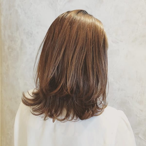 *外ハネミディ*