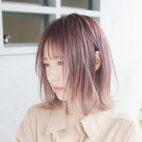 【Aries上赤江/富山市】☆小顔見え愛され外ハネボブ☆