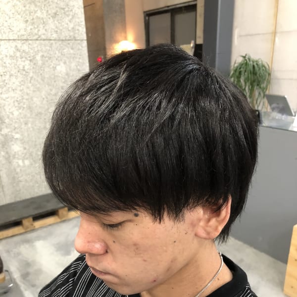 自然な仕上がり、低ダメージ縮毛矯正