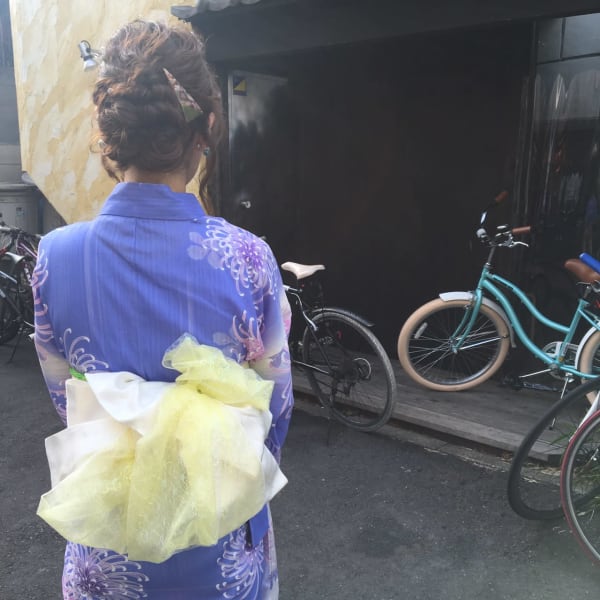 大人女子な浴衣