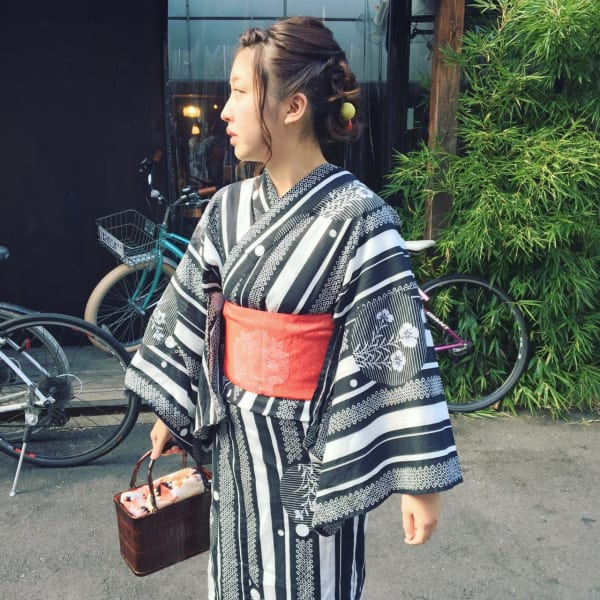 大人和感じる浴衣