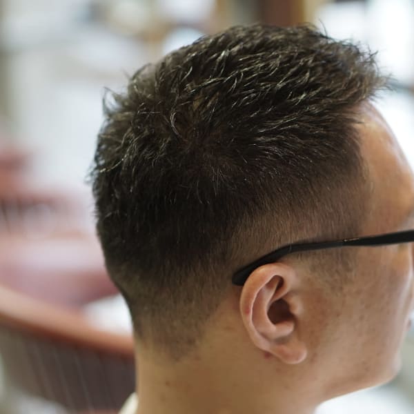 刈り上げスタイル