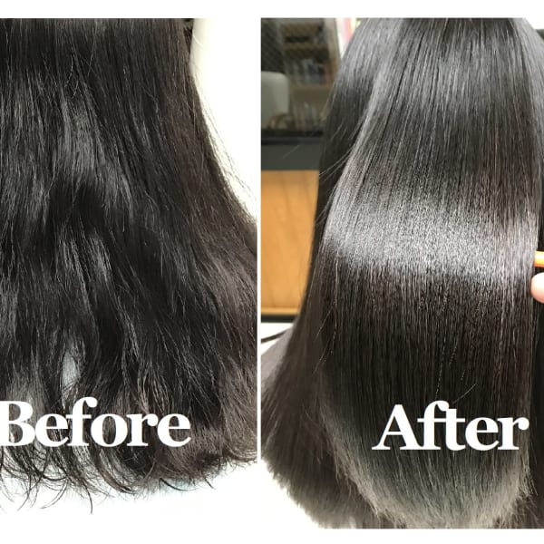 ノンアイロン・弱酸性縮毛矯正『エアーストレート』|J-walk