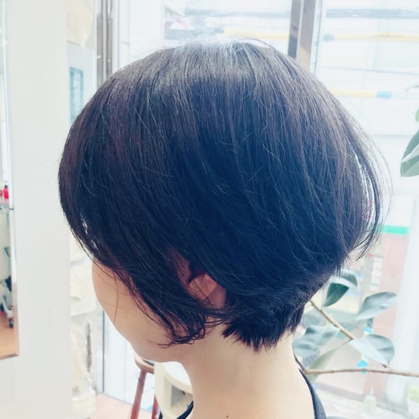 くびれショートボブ