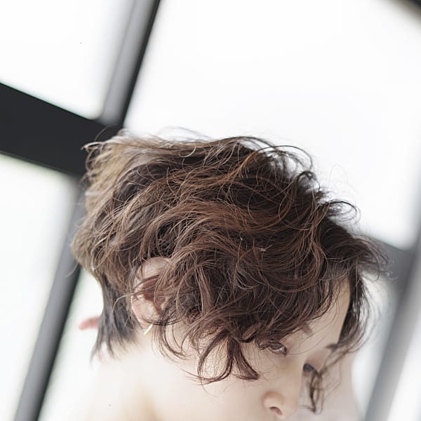 大人の抜け感ショート|くせ毛に特化した髪質改善サロン　SORA