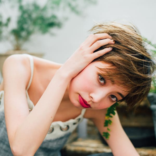 無造作クシャッとショート