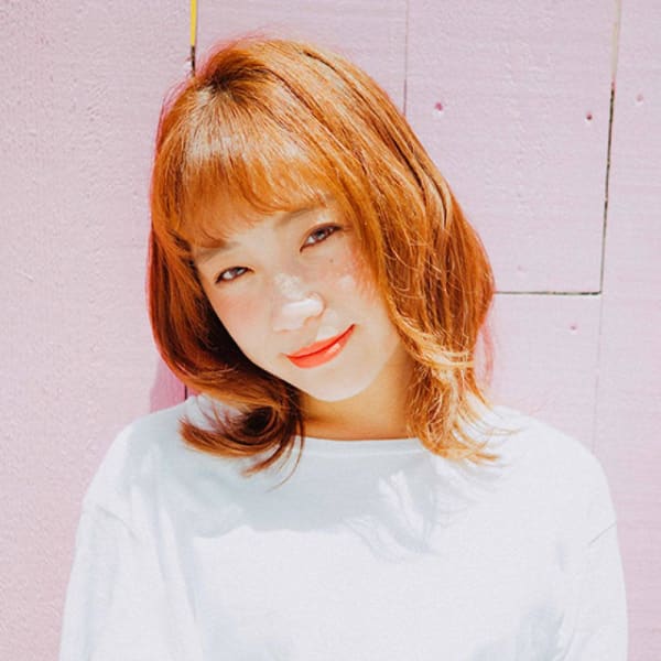 キュートなオレンジガール