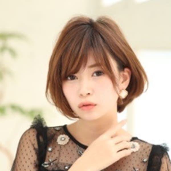 大人かわいい　ショートボブ　ブランジュ|Lyuca 久米田