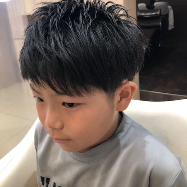 メンズのオススメ順 キッズ ツーブロックの髪型 ヘアスタイル 楽天ビューティ