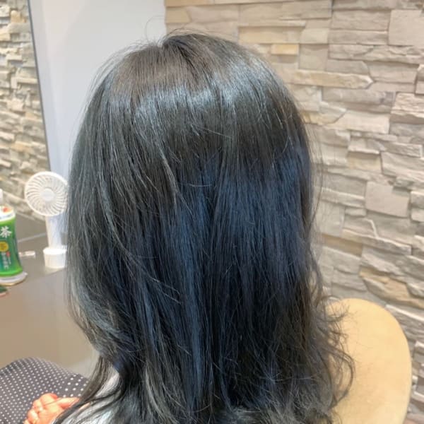 【赤みオレンジみが苦手な方へ◎クールなアッシュグレーカラー】