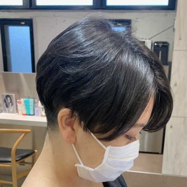 【クール女子の定番◎高め刈り上げのベリショヘア◎】