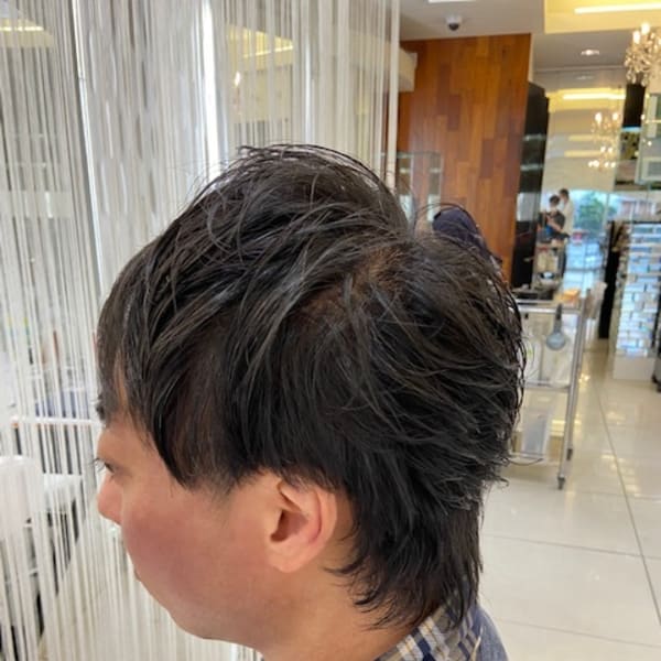 【QUALIS】ショートウルフスタイル