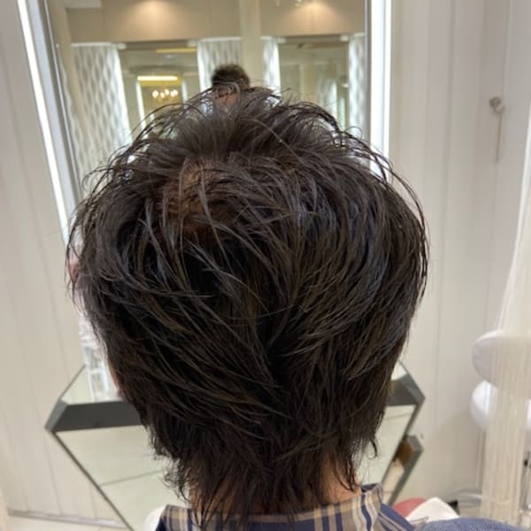 【QUALIS】ショートウルフスタイル