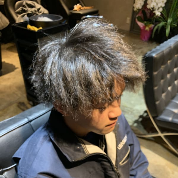 ツイストスパイラルパーマ|Men's Hair SPICE 駅前店