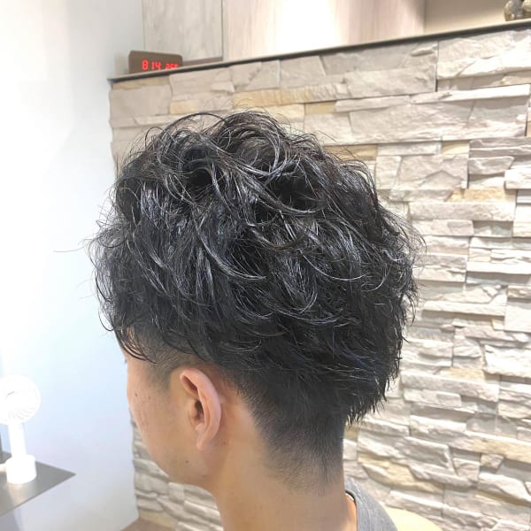 メンズ支持率No.1☆ ”2ブロック×パーマ”♪