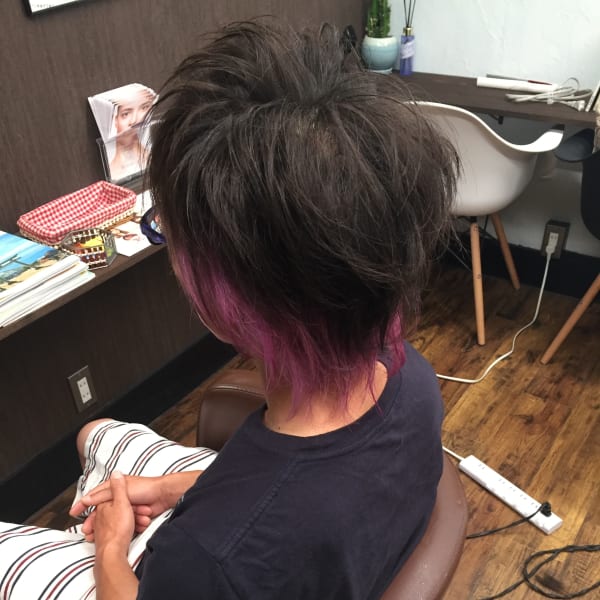 メンズインナーカラー