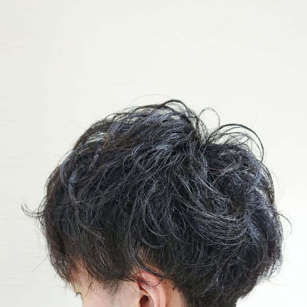 ゆるくしゃ立体パーマ