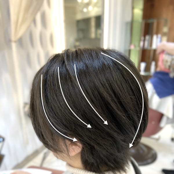 《QUALIS》30代40代小顔丸みシルエットハンサムボブ
