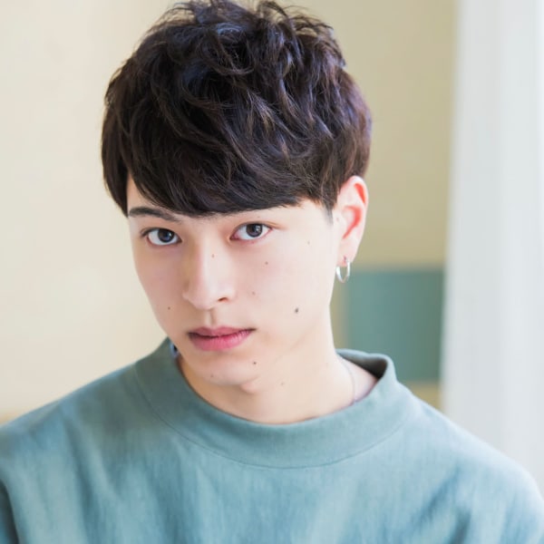 ニュアンスゆるめショートパーマ