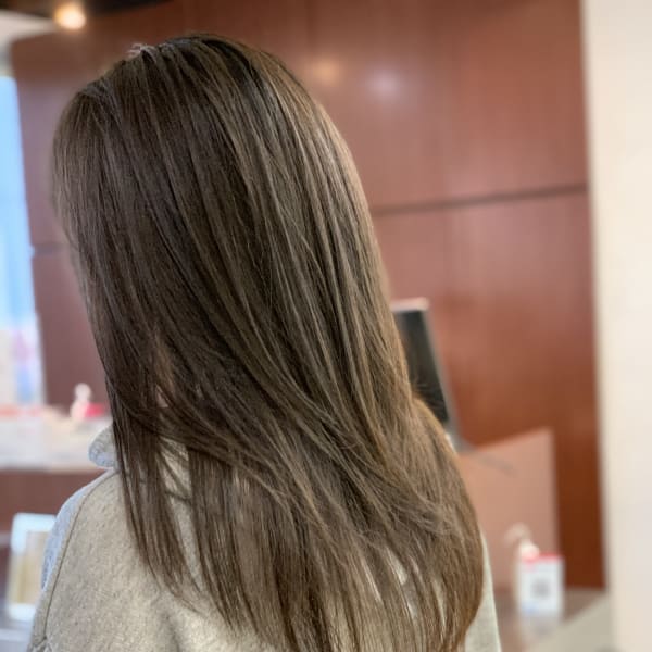 【QUALIS】ロングレイヤー/シャギー