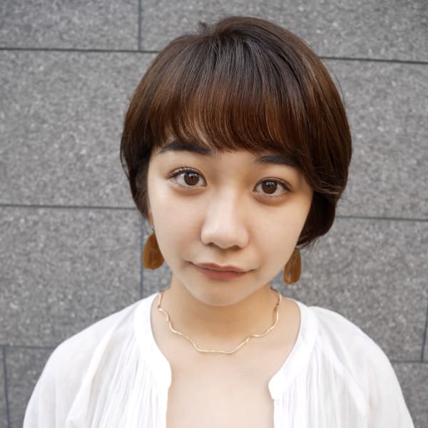 上品でかわいいショートスタイル【有海一生】／髪質改善|shushu    organic & hair