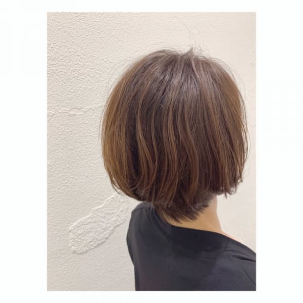 【オススメ順】40代/縮毛矯正/ショートの髪型・ヘアスタイル 楽天ビューティ