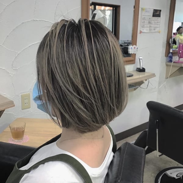 ショートバレイヤージュ