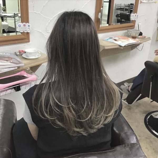 ナチュラルバレイヤージュ