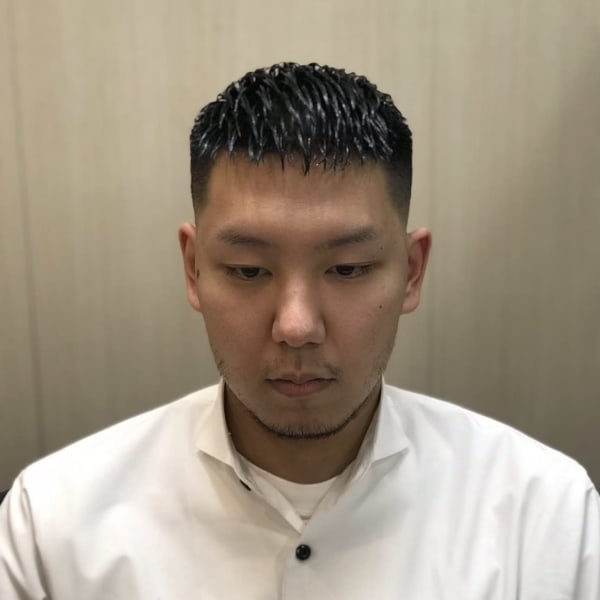 クロップフェードスタイル|銀座マツナガ 東京駅店