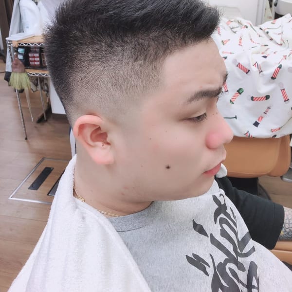 フェードソフトモヒカン