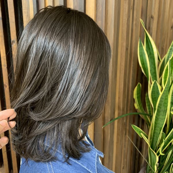 【QUALIS】ミディアムレイヤー/前上がりレイヤー