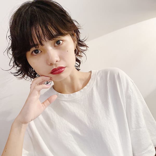 【阿部】ウルフパーマスタイル